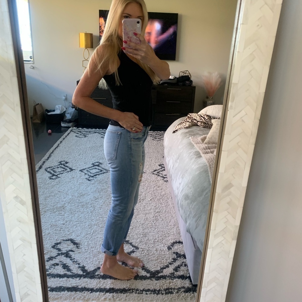 Rag & Bone Dre Distressed Midrise Boyfriend Jeans - Picture 5 of 12